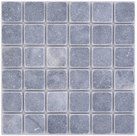 Grau Marmor Quadrat Naturstein Mosaikfliese