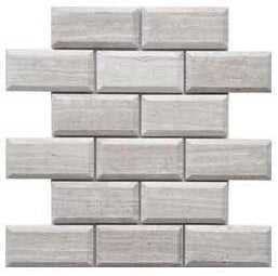 Grau Marmor Stein Mosaik Fliese Ziegel