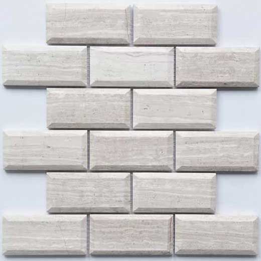Grau Marmor Stein Mosaik Fliesen