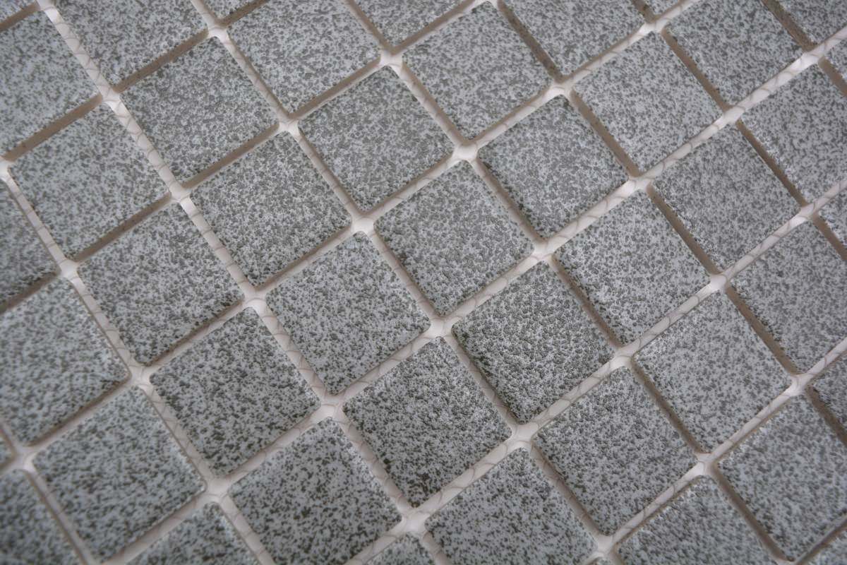 Graue Anti-Rutsch Mosaik Fliese