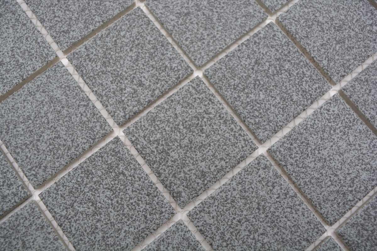Graue Rechteck Anti Rutsch Mosaik Fliese