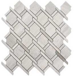 Greten Marmor Grau Mosaik Platten