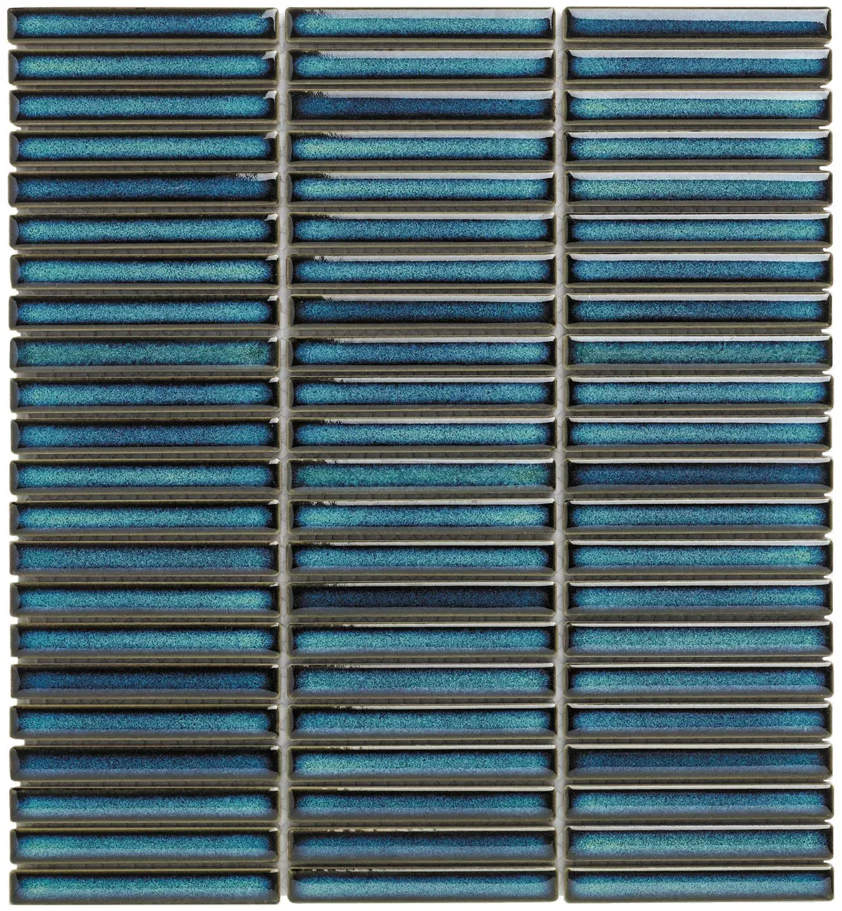 Hawaii Blau KitKat Mini Glanz Porzellan Mosaikfliese