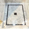 Hexagon Marmor Weiss Mosaik Fliesen 