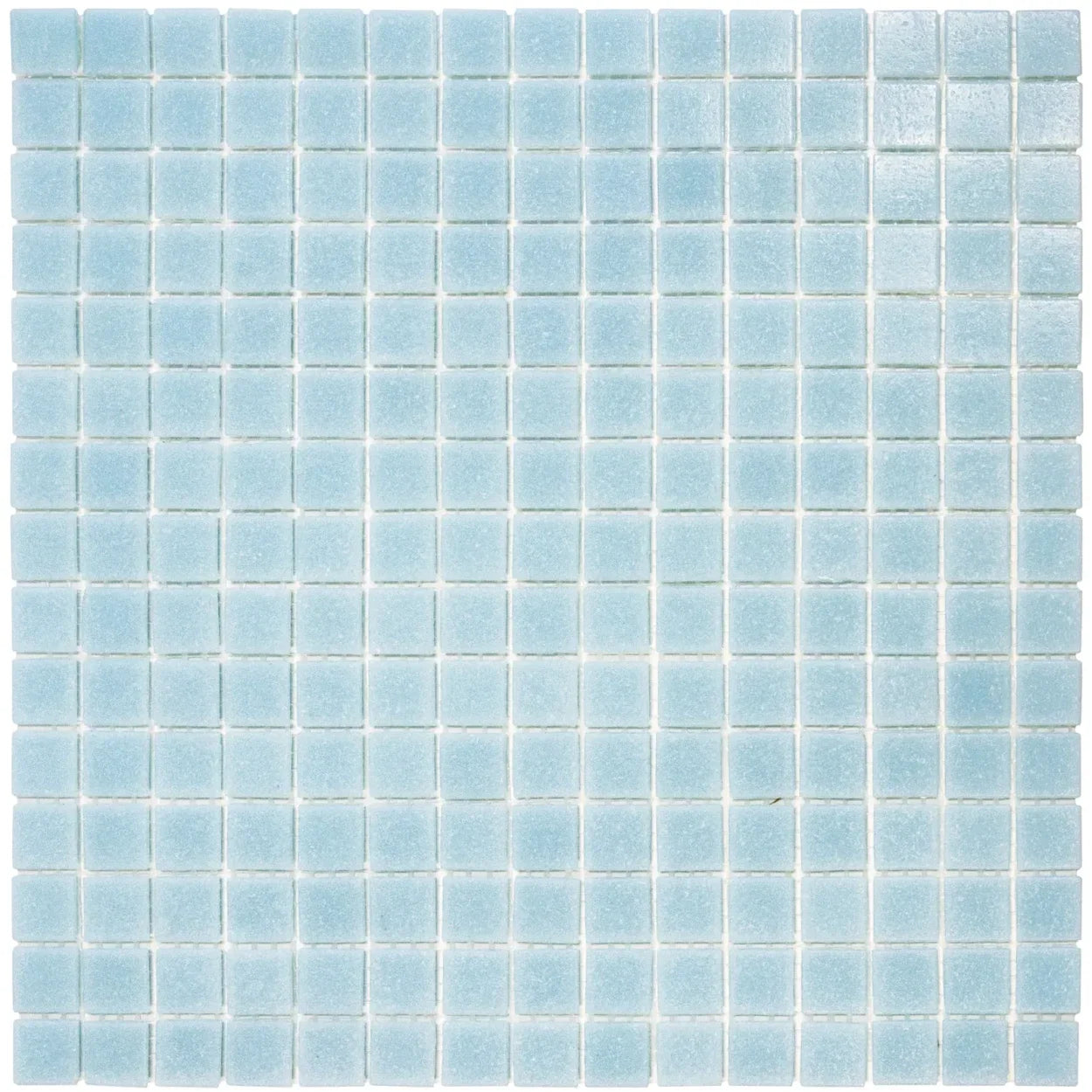 Himmel Blau Körnig Quadrat Glas Mosaik Fliese