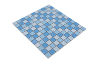 Himmel Blau Mix Glanz Mosaik Fliese