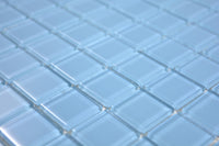 Himmelblau Crystal Mosaikfliese Plättli