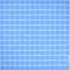 Himmelblau Glasmosaik Matte 20x20 mm