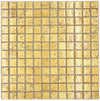Honig Gold Glasmosaik Fliese - 8 mm