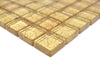 Gold Glasmosaik Fliese - 8 mm