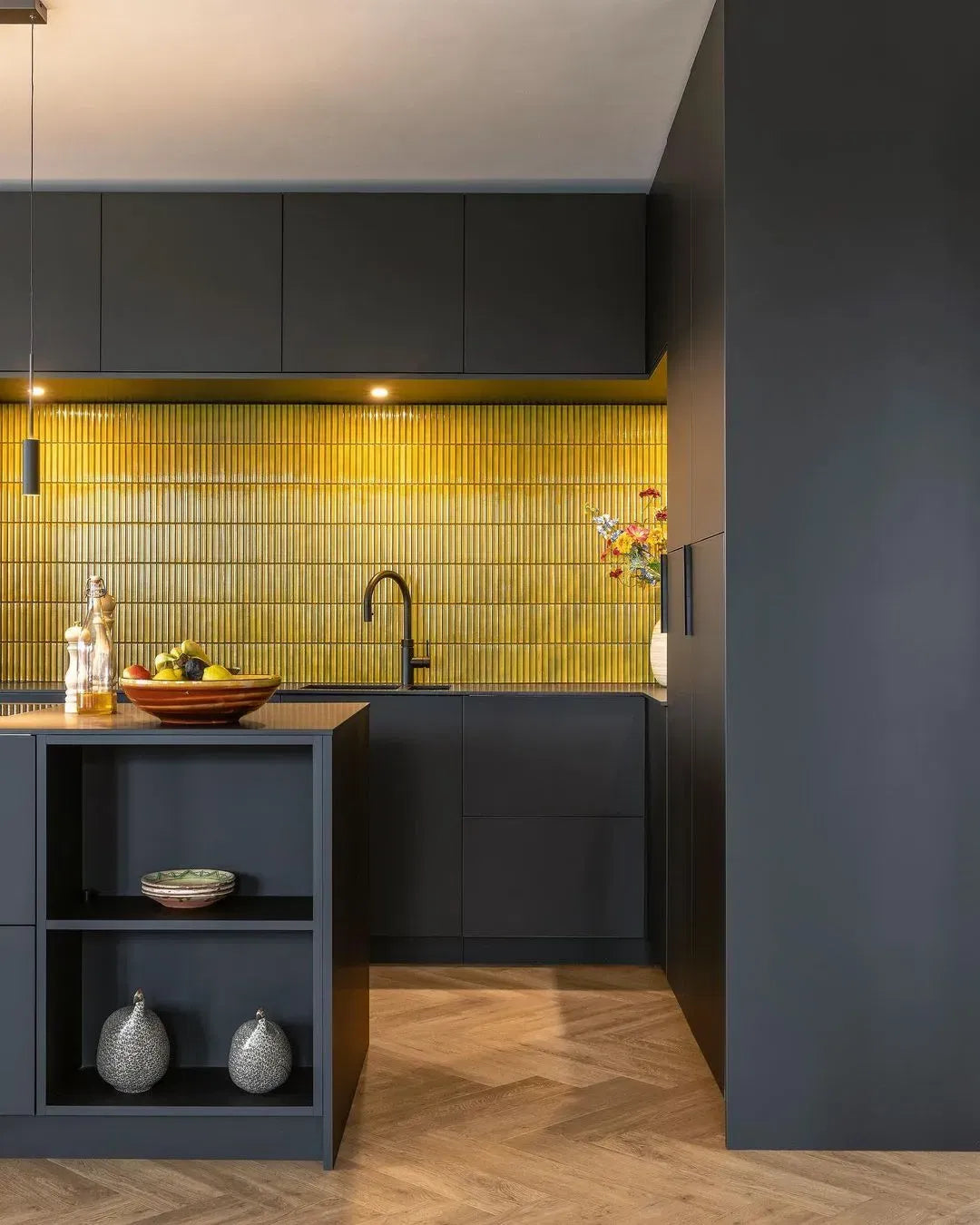 Gelb Kit Kat Porzellan Mosaikfliese Küchen Rückwandfliese