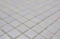 Iris Pearl Mosaikfliese Glas Perlmutt Optik