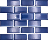 Keramik Fliese St. Gallen Ziegel Blau
