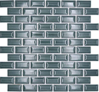 Keramik Fliese Zugersee Smaragdgrün Metro Mosaik