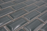 Keramik Fliese Zugersee Smaragdgrün Metro Mosaik Ziegel