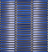 KitKat Design Bambus Blau Mosaik Plättli