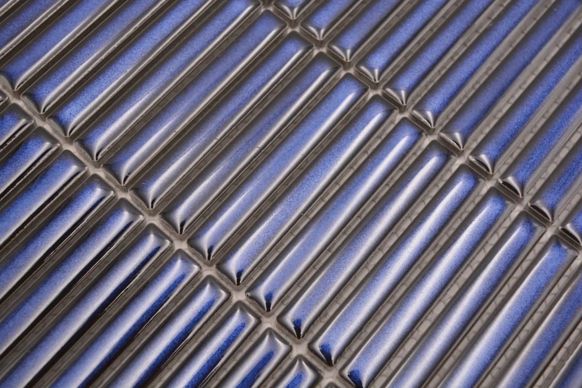 KitKat Design Bambus Blau Mosaik Plättli Pool