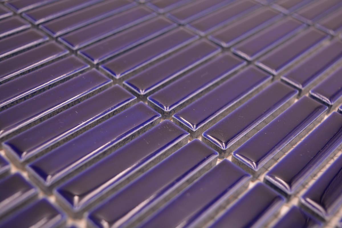 KitKat Royal Mosaikfliese Königsblau Bad Plättli