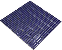 KitKat Royal Mosaikfliese Königsblau Küchen Plättli