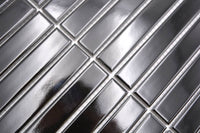 Kitkat Schwarz Glänzend Porzellan Mosaikfliese Wand und Boden Fliesen