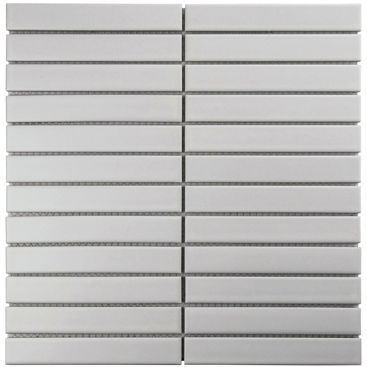 Kitkat Weiss Bambus Porzellan Mosaikfliese