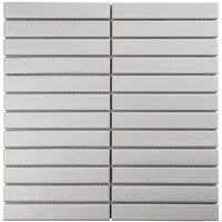 Kitkat Weiss Bambus Porzellan Mosaikfliese