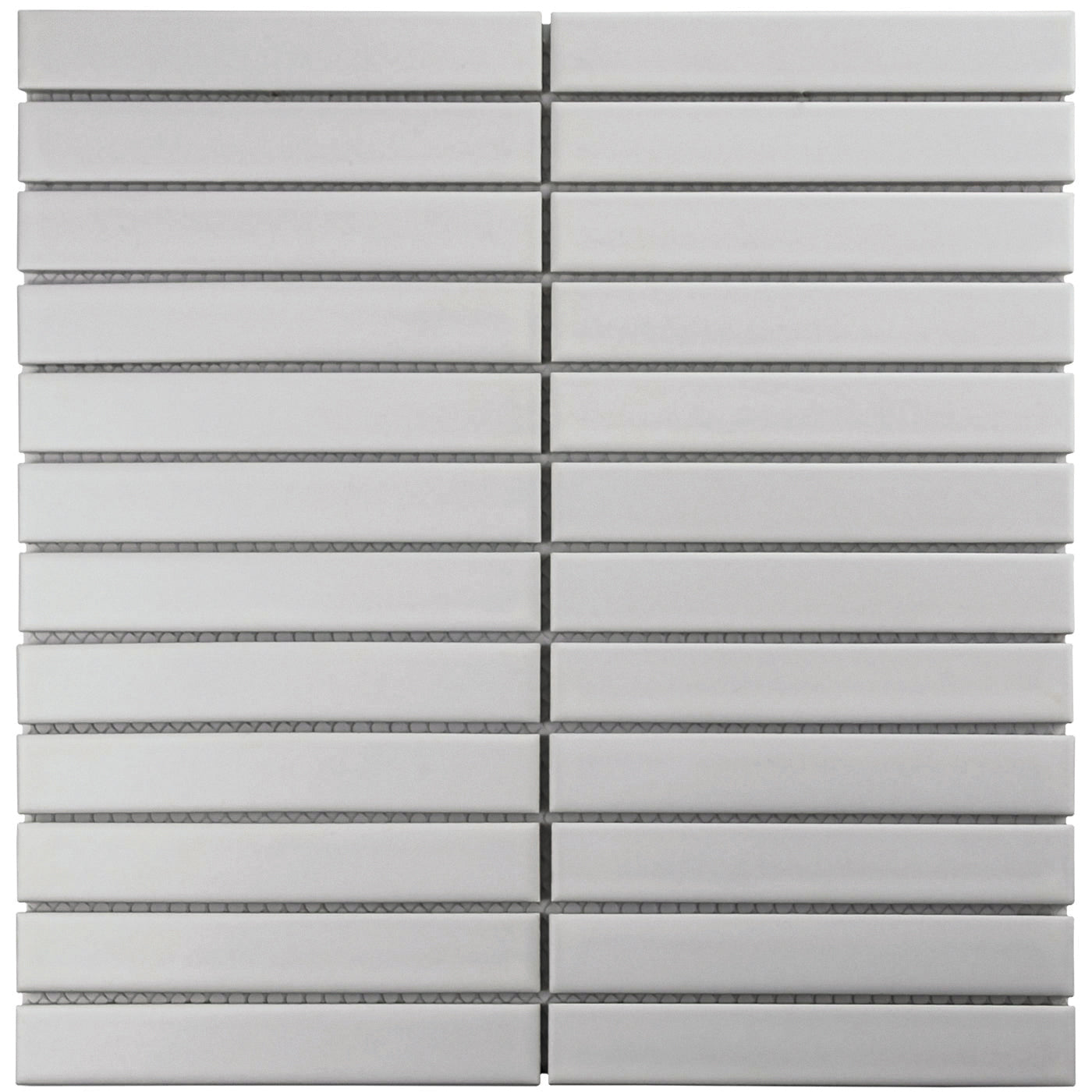 Kitkat Weiss Bambus Porzellan Mosaikfliese