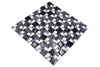 Schwarze Glas Mosaikfliese