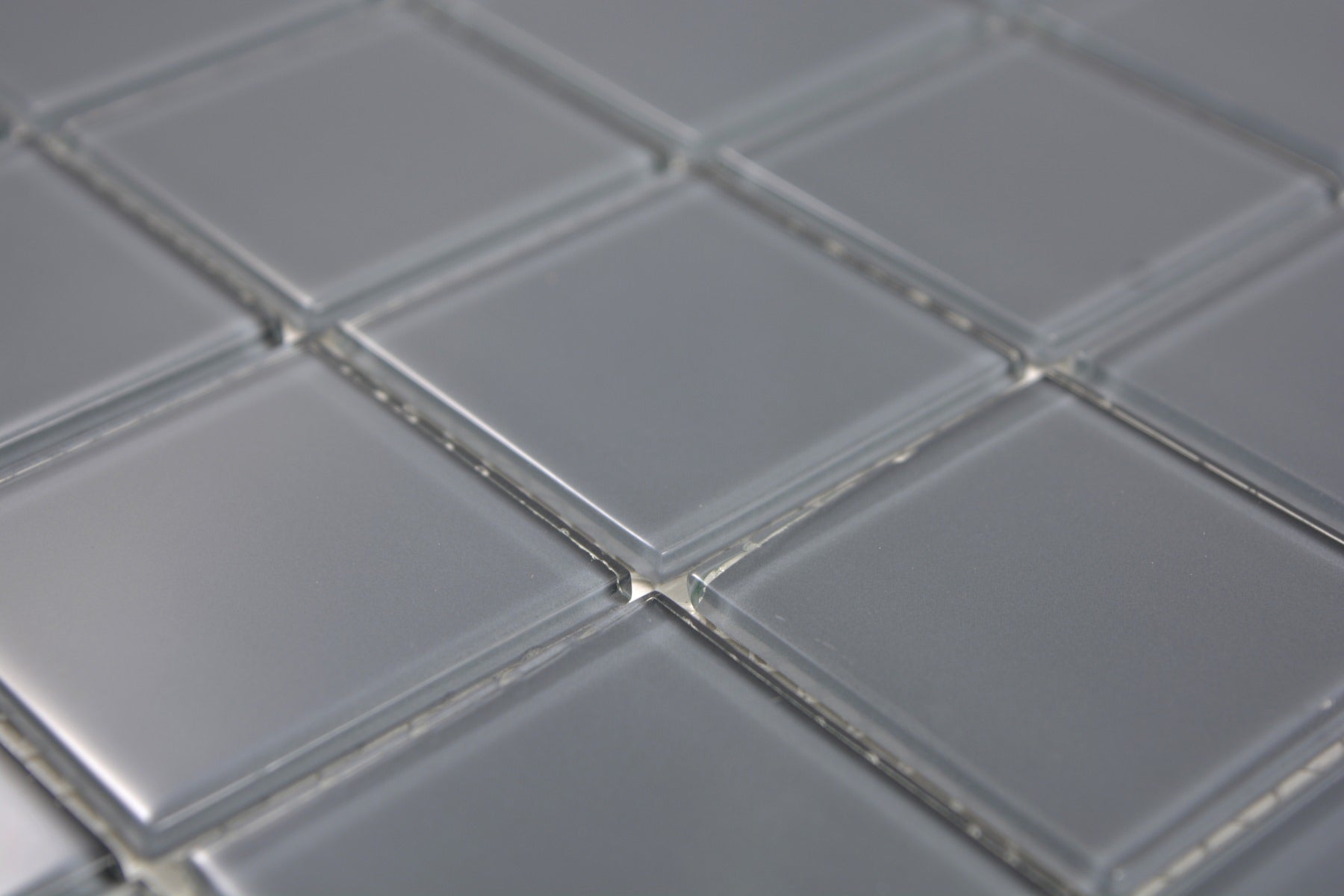 Kristall Deep Ice Glasmosaik Blau Grau Luxus Pool Fliese