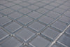 Kristall Deep Ice Glasmosaik Blau Grau Pool 