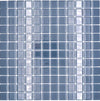 Kristall Deep Ice Glasmosaik Blau Grau Pool Fliese