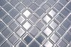 Kristall Deep Ice Glasmosaik Blau Grau Pool Fliesen