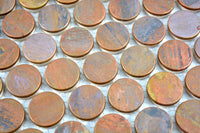 Kupfer Bronze Metal Knopf Mosaikfliesen