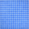 Lagunenblau Glas Mosaikfliesen 20x20 mm