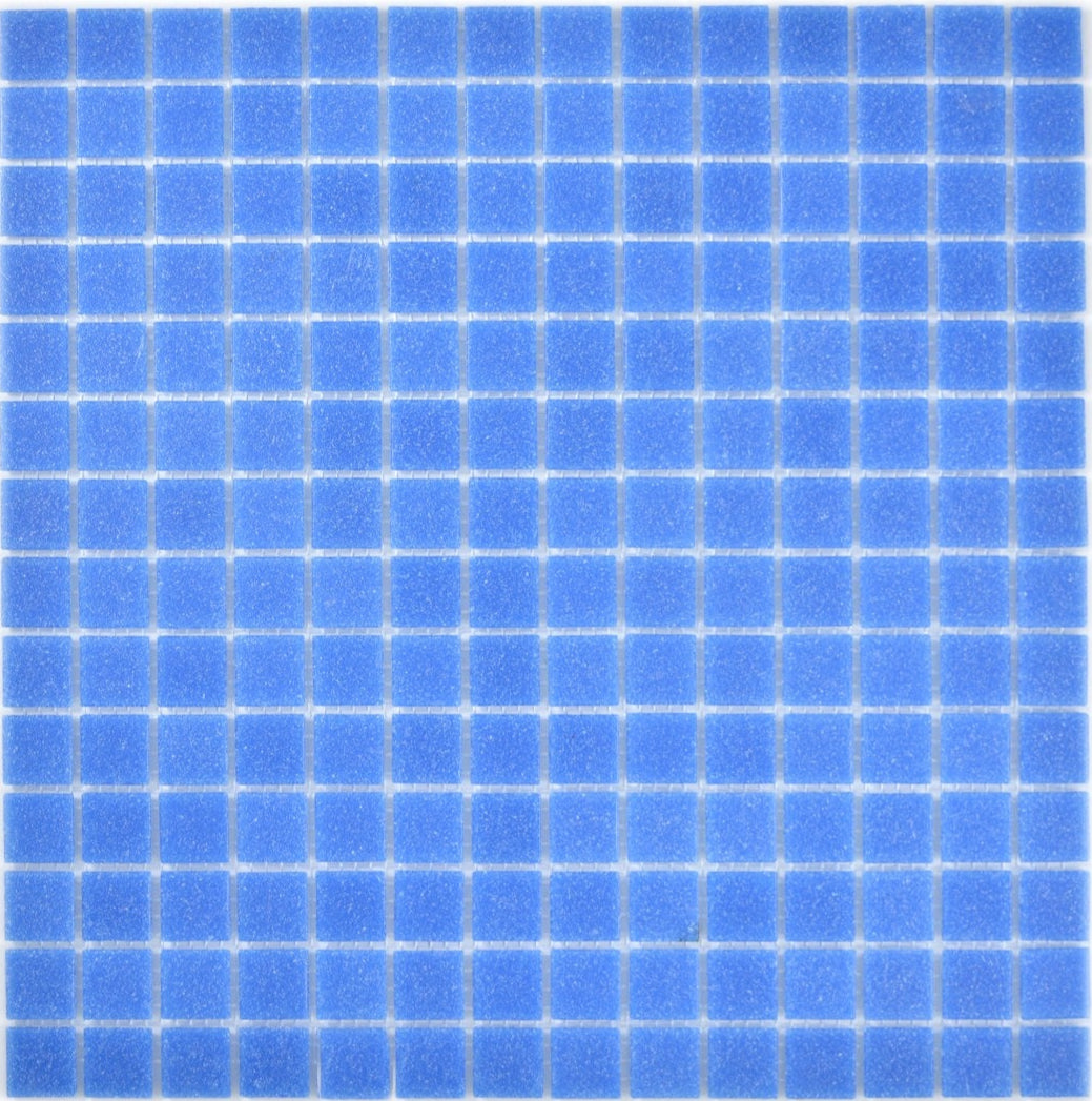 Lagunenblau Glas Mosaikfliesen 20x20 mm