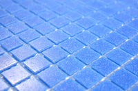 Lagunenblau Glas Mosaikfliesen 20x20 mm Küche & Bad