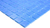 Lagunenblau Glas Mosaikfliesen 20x20 mm Schweiz Plättli