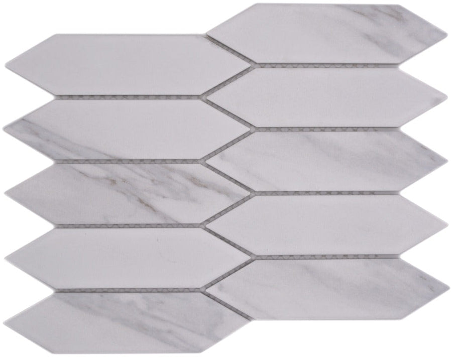 Lakeside Keramik Chevron Mosaikfliese