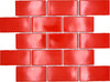 London Metro Ziegel Plättli Rot