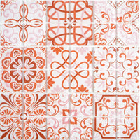 Luzerner Rouge Glas Mosaikfliese 300x300 mm