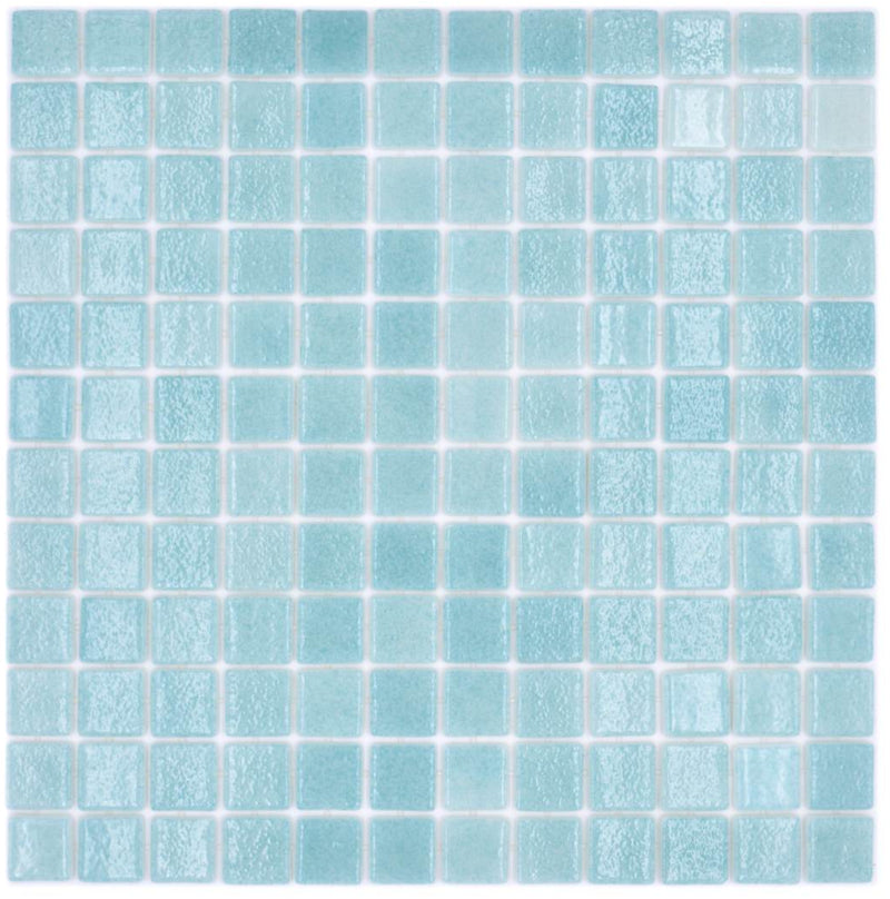 Malediven Blau Glänzende Schwimmbad Pool Mosaik Fliese