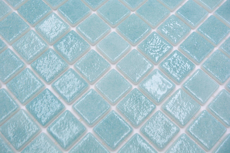Malediven Blau Grün Glänzende Schwimmbad Pool Mosaik Fliese