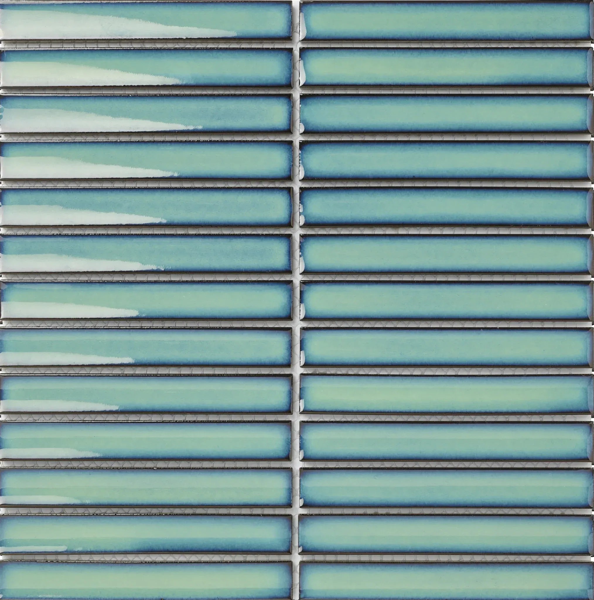 Malediven Blau Grün Kitkat Stick Porzellan Mosaikfliese