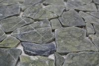 Marmor Alpen Grün Bruchstein Mosaikfliese Plättli