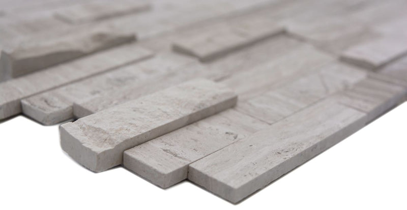 Marmor Ziegel Mosaikfliese Selbstklebend Wohnraum