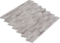 Marmor Ziegel Mosaikfliese Selbstklebend Wohnraum 3D