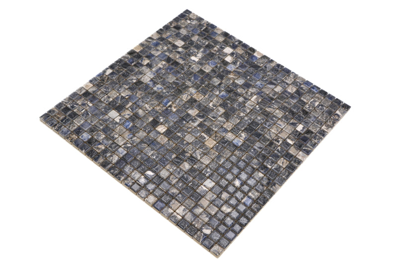 Blau Schwarz Keramik Mosaikfliese Schweiz Luxus Fliesen