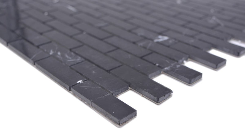 Marquina Schwarze Marmor Wandfliese Selbstklebend Naturstein