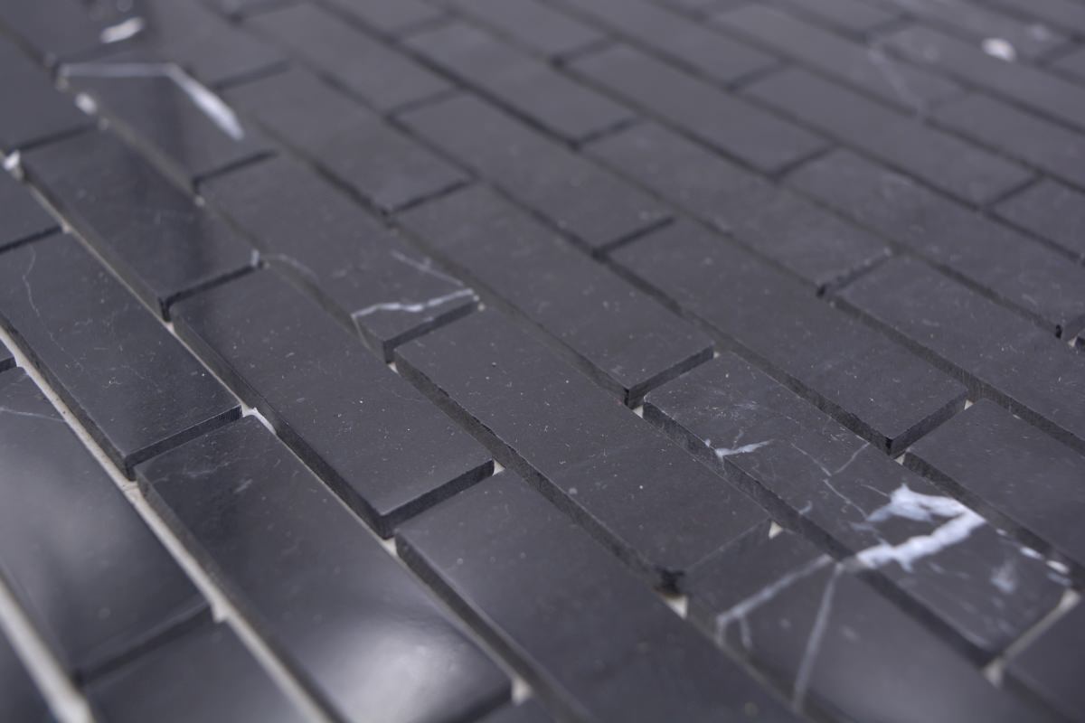 Marquina Schwarze Marmor Wandfliese Selbstklebend Naturstein Plättli