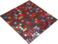 Mars Mosaikfliese Rot Mix